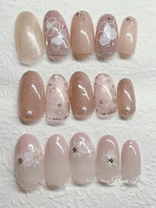 カラー ネイル 芦辺 香奈のネイルデザイン