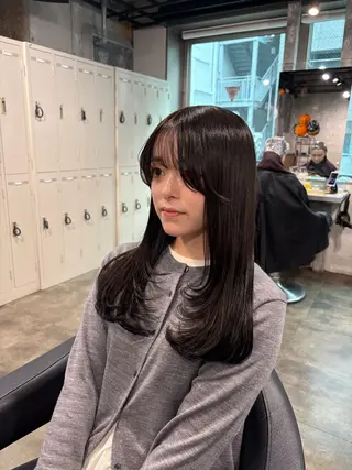 ロング カラー ハイトーン 横浜💞ミオのヘアスタイル