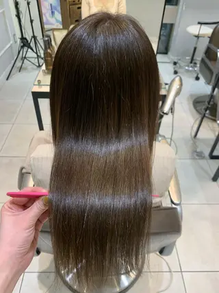 ミディアム カラー パーマ メンズ キッズ 酸熱トリートメント/ 髪質改善🌟玉井香奈のヘアスタイル