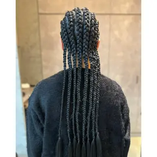 ロング カラー パーマ ヘアアレンジ メンズ キッズ BRAIDS💎愛子 大人ハイライト💎のヘアスタイル