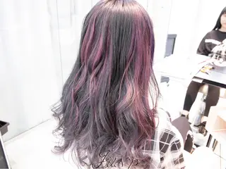 ロング カラー Re:ta Hair 飯田淳平のヘアスタイル