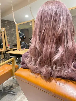 ミディアム カラー TERRACE LUXBE阿倍野アポロ店所属・ショートカット支持率 NO.1✨清家央隆のヘアスタイル