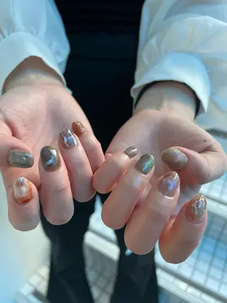 ネイル 【韓国ヘア・ネイル】 HINATA🍒のネイルデザイン