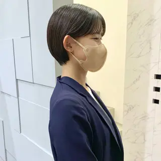 ショート aoi /パーマ /まるみショートのヘアスタイル