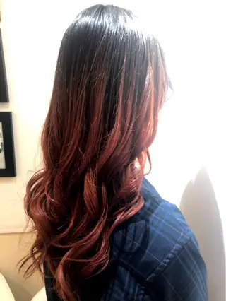 ロング カラー Minami. 🩵 再現性特化ヘアのヘアスタイル