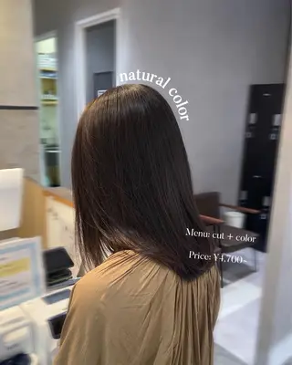 ミディアム カラー La fith hair SHIN 大分所属・Lafith 大分／ ヨッシーのヘアスタイル