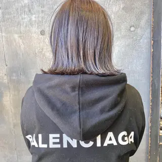 ミディアム カラー ヘアアレンジ tane.所属・【ダメージレス施術】 【透明感】北村 拓也のヘアスタイル