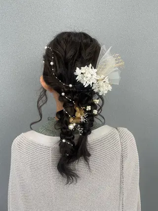 ヘアアレンジ メンズウルフ🐺♡ ブリーチ♡ヘアメ🎀のヘアスタイル