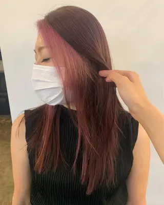 ロング カラー 🌛ダブルカラー 🌜SAYAKAのヘアスタイル