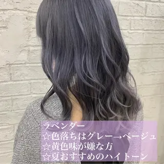 セミロング 🇺🇸ハイライト特 化美容師🇺🇸漆沢のヘアスタイル