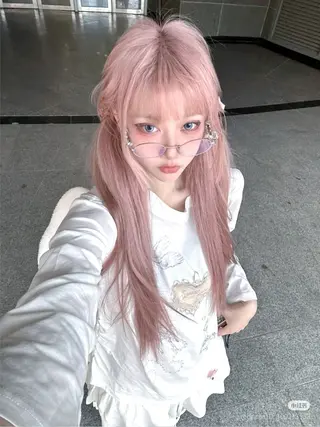 カラー 表参道/ハイトーン/ misaki🎀のヘアスタイル