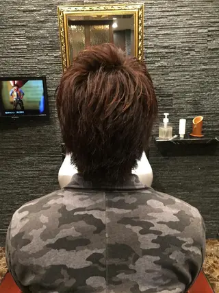 ショート メンズ 【24時まで営業✨】 吉本　成樹のヘアスタイル