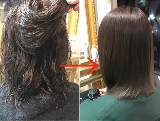 セミロング grow所属・🧡YUKA🧡 渋谷/ﾌﾟﾙｴｸｽﾃのヘアスタイル