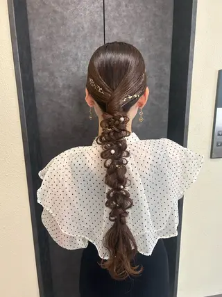 ロング Mila Hazukiのヘアスタイル