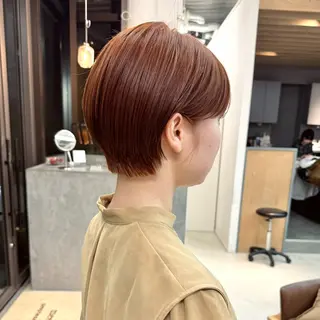 ショート カラー mee.表参道所属・ボブ/ショート /パーマ/shinのヘアスタイル