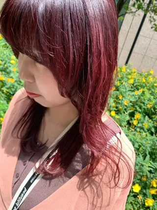 セミロング Lolonois梅田 /Okazaki:)のヘアスタイル