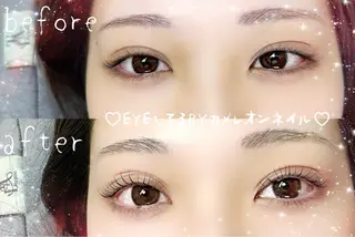 マツエク・マツパ EYEしてる megumiのマツエク・マツパデザイン