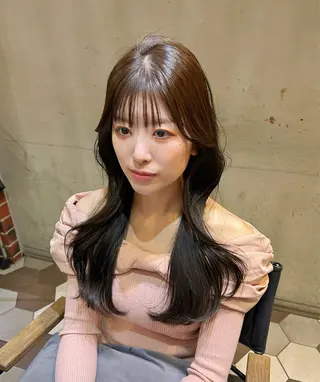 ロング カラー nina/髪質改善 /柔らかな艶髪🫧のヘアスタイル