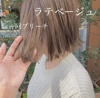 ミディアム カラー ショートボブ💗 ヤマネシオリのヘアスタイル