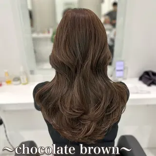ロング カラー ヘアアレンジ 🫧原宿艶ワンカラー /ダブルカラー🫧のヘアスタイル