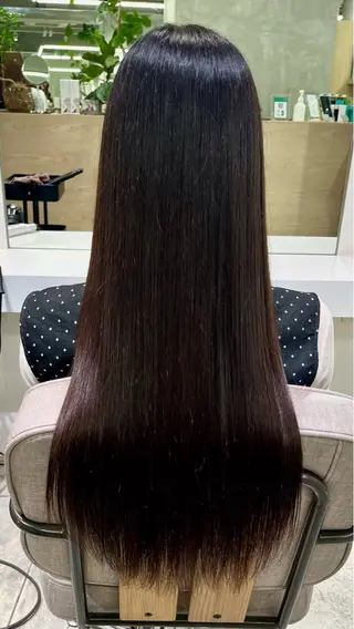 ロング LONESS 銀座所属・こはる ／渋谷⇨銀座のヘアスタイル