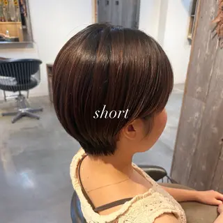 ショート Dulce oro所属・モデル募集/円山/ 暖色/yurinaのヘアスタイル