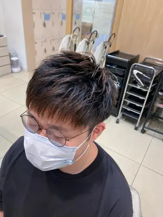 ショート メンズ メンズ特化型美容師 栗山勇人のヘアスタイル