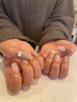 ネイル 束感まつ毛/ネイル/ LED♥KIRARAのマツエク・マツパデザイン