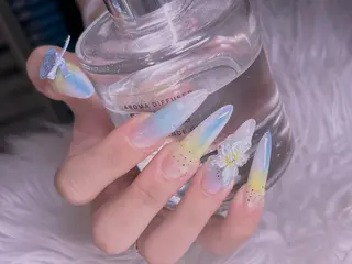 ネイル 長さだし専門店 M2 rikaのネイルデザイン