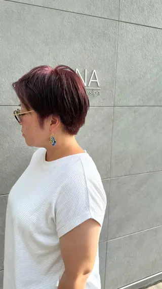 ショート カラー HANA by RIZのヘアスタイル