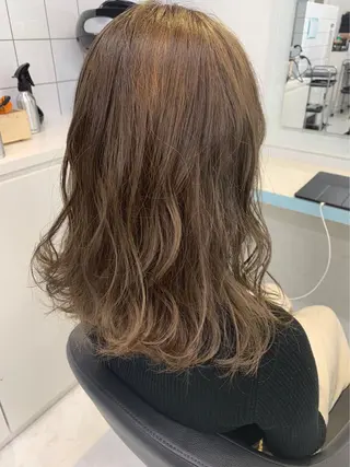 ミディアム カラー lar 立川南口所属・レイヤーボブ/ボブ 仲川和人のヘアスタイル