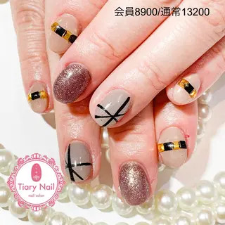 ネイル 💗🪽Tiary Nail🪽💗のネイルデザイン