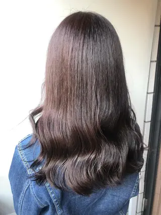 ミディアム カラー ヘアアレンジ 透明感/艶髪/💖 トレンドスタイル💖のヘアスタイル