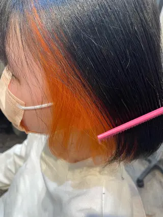カラー 渡邉 瑠奈のヘアスタイル