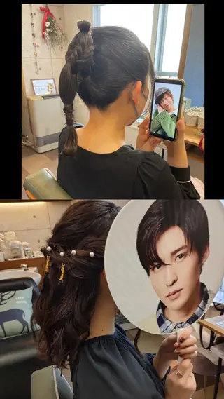 ヘアアレンジ HempBeauty 浅野アサミのヘアスタイル