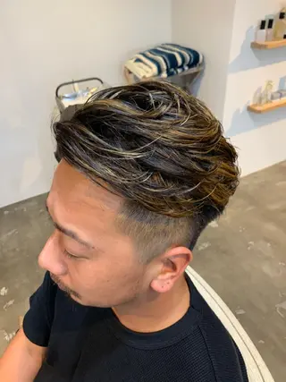 ショート AKALA HAIR 〜kaui〜所属・向井 優汰のヘアスタイル