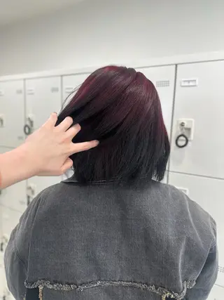 ロング カラー mina/暖色カラー 🥀韓国風カット🥀のヘアスタイル