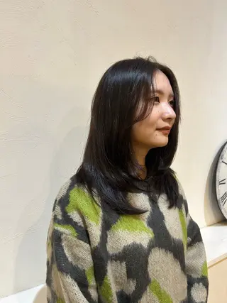 ミディアム 【SET-UP】高橋 海輝のヘアスタイル