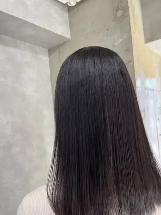 セミロング パーマ anon Loemのヘアスタイル