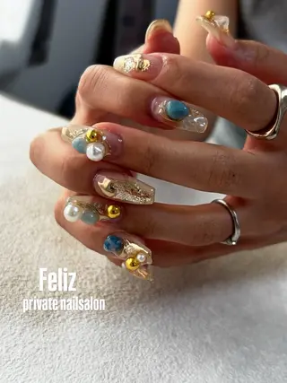 ネイル Feliz所属・Feliz 楽しいネイルサロンのネイルデザイン