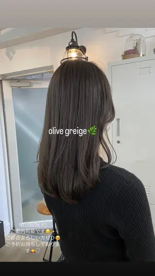 セミロング 🌼たけや みのり🌿のヘアスタイル