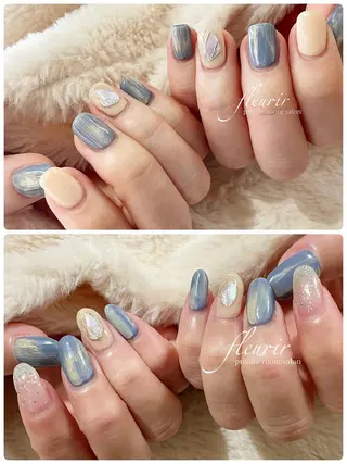 ネイル フルリール 【プライベートサロンのネイルデザイン