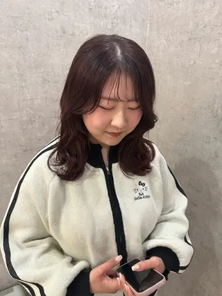 ミディアム 櫻井 サクラのヘアスタイル