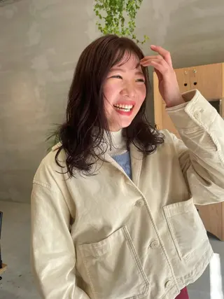 カラー wewe: momoeのヘアスタイル