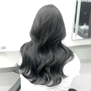 セミロング 京都レイヤーカット うえひのヘアスタイル