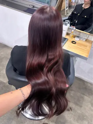 ロング カラー IS所属・横浜美容室/透明感 カラー/レイヤーのヘアスタイル