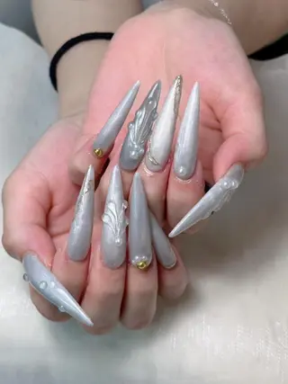 ネイル 💕チップネイル 🩷のネイルデザイン