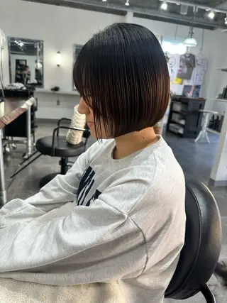 ショート 篠崎 佑季のヘアスタイル