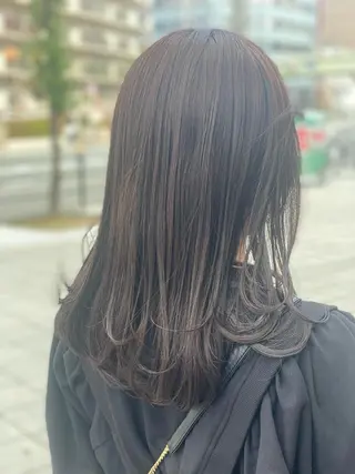 セミロング 髪質改善 大内翔太のヘアスタイル