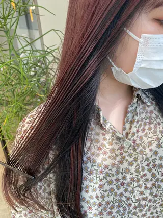 ロング 🌈モテ色 村上のぶきのヘアスタイル